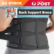 Back Support Brace Lumbar Lower Posture Belt Therapy Orthosis Waist Pain Relief