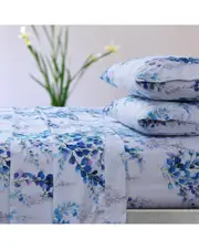 Azores Home Jolie Printed Deep Pocket Sheet Set