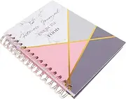 Structured Fitness Planning Notebook Workout Journal for Women Portable Gym Accessory
