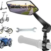 Bicycle Handlebar Rearview Mirror MTB Bike Rear View Mirrors 360° Adjustable NEW