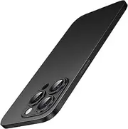 JETech Ultra Slim Case for iPhone 14 Pro 6.1-Inch, Camera Lens Cover Full Protection, Lightweight Matte Finish PP Hard Minimalist Case, Support Wireless Charging (Black)