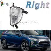 Right For Mitsubishi Eclipse 2017-2020 Cross LED Front Bumper Fog Light Fog Lamp