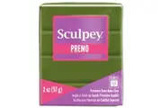 Sculpey Premo Oven-Bake Modelling Clay 57g Spanish Olive
