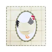 Henny Ceramic Trivet Olive 20cm