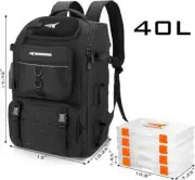 KastKing Karryall Fishing Tackle Backpack with Rod Holder 4 Tackle Cases