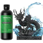 Water Washable Resin Easy to Clean Fast UV Curing 3D Printer Resin Photopolym...