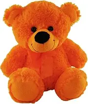 Elka Australia Jelly Teddy Bear Soft Plush Toy, Orange, 23 Centimeters
