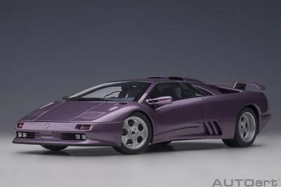 1:18 AUTOART Lamborghini Diablo Se30 Jota 1994 Purple Met AA79142 Model