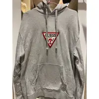 在飛比找蝦皮購物優惠-二手8成新.GUESS HOODY HOODIE 經典 基本