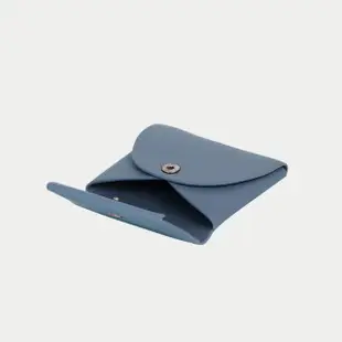 【BRAUN BUFFEL 德國小金牛】台灣總代理 德羅姆 零錢包-春湖色(BF505-160-SLA)