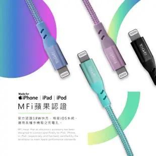 Tengwei Type-C To Lightning PD線 iOS MFi 認證快充線 充電線 快充 充電