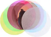 FELTECHELECTR Pack Light Sheet Film for Photo Video Correction Filter Sheets High Transmission for Strobe Lights Random