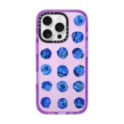 iPhone 16 Pro Impact Case Blueberry Daubs