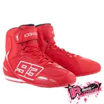 ♚賽車手的試衣間♚ ALPINESTARS® MM93 AUSTIN RIDING SHOES 紅/白 車靴 賽車靴