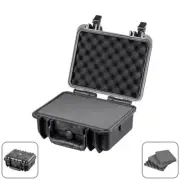 Waterproof Shockproof Hard Travel Case Storage Box Customizable Foam 12"x10"x6"