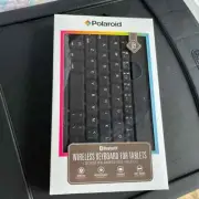 Polaroid NEW Wireless Keyboard for Tablets Silicone Bluetooth