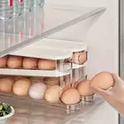 Automatic Double-Layer 12-14 Eggs Egg Storage Container