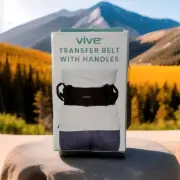 Vive Health Transfer Belt With Handles NIB New Adjustable