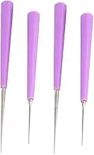jojofuny Bead Tools for Jewelry Making 4pcs Manual Drilling Reamer Jewelry Hole Puncher for Beads Craft Tool Kit