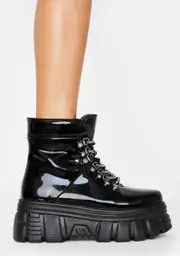 [AZALEA WANG] Adarp Platform Boots