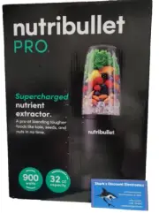 Nutribullet Pro Blender 32oz Single Serve 900W