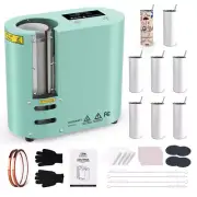 Auto Tumbler Heat Press Machine and 8Pack 20oz Stainless Steel Sublimation Tumbl