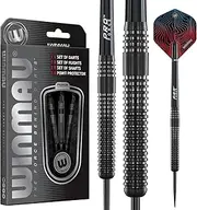 WINMAU Solaris Pro Specialist Tungsten Steeltip Darts Set with Flights and Shafts (Stems)