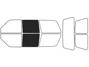 Avery Dennison NR Nano Ceramic IR Window Tint Kit Compatible with GMC Yukon 1995