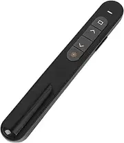 Wireless Presenter, Wireless Presentation Clicker with Volume Control 2.4GHz USB Presentation Remote Control for PPT Slide Keynote