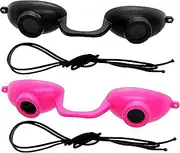 2 pack EVO FLEX Sunnies Flexible Tanning Bed Goggles Eye Protection UV Glasses