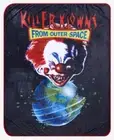Killer Klowns From Outer Space Comic Book Cover Throw Blanket