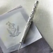 Tracer, metal pen, stationery, writing instrument, Porte-bonheur, L From Japan
