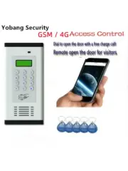 4G/GSM Door Operator Longrang Control Wireless Building Intercom Access Support