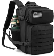 25L/35L/45L MILITARY TACTICAL BACKPACK MOLLE 3 DAY BUG OUT BAG HIKING RUCKSACK