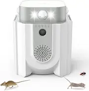 Endbug Ultrasonic Mouse Mice Rodents Repeller Indoor with PIR Motion Sensor & Strobes & Frequency Conversion Ultrasound, Pest Repeller Indoor for House, Attic, Garage, Basement