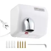 2300W Automatic Hand Dryer Super Powerful 360° Rotational Wall Mounted