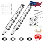 36 Inch Heavy Duty Side Mount Drawer Slides - Corrosion Resistant Capacity