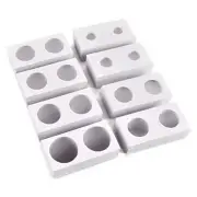 400Pcs Coin Holders Cardboard Coins Flips 2x2, 8 Sizes 8 assorted sizes