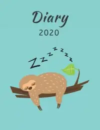在飛比找博客來優惠-Diary 2020: Sloth Organiser: P