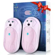Mini Pocket Hand Warmers Rechargeable: Hot Reusable with 20 Hours Heat - 2 in...