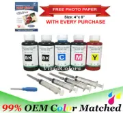 VC 5x100ml PG-260 CL-261 Ink Cartridges for Canon PIXMA TS5320 PIXMA TR7020