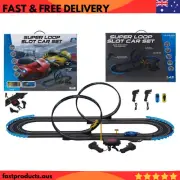 Super Loop Slot Car Set Ages 6+ Toy Race Track Play Fight Game Gift Control Fast