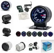EPMAN TRAD-GA52BOOSTPSI 2"/52mm 7 Color LED Universal Car PSI Turbo Boost Gauge Meter Smoke Lens Pointer Car Meter