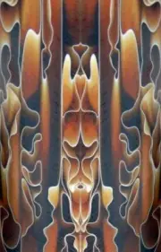Amber Water BTW4KS Acrylic Knife Scale 1/4" x 1 1/2" x 6"