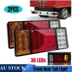 2x 36LEDs Ute Rear Trailer Tail Light Caravan Truck Car Indicator Lamp Backlight