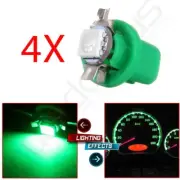 4 Green T5 B8.5D 5050 Epistar SMD LED Bulbs Dashboard Cluster Gauge Side Light (for: Volvo)