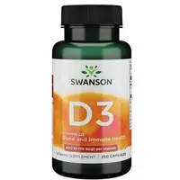 在飛比找蝦皮購物優惠-【Swanson】免運 維他命D3 400IU 250顆