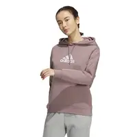 在飛比找蝦皮商城優惠-Adidas 女款 藕紫色 長袖棉帽T HM7073【KAO