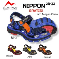 在飛比找蝦皮購物優惠-Gopro Nippon Octo 涼鞋山地男孩藍色涼鞋 O