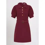 Valentina Felted Wool Dress